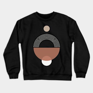 Abstract unique geometrical art design Crewneck Sweatshirt